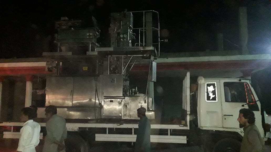 Sold One TBA 9 250ml Base Filling Machine to Pakistan