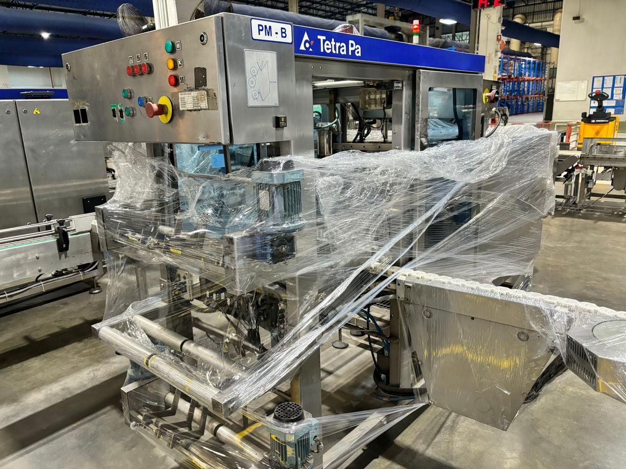 USED TETRA PAK TBA 19 200ML SLIM COMPLETE FILLING LINE FOR SALE YEAR 2001