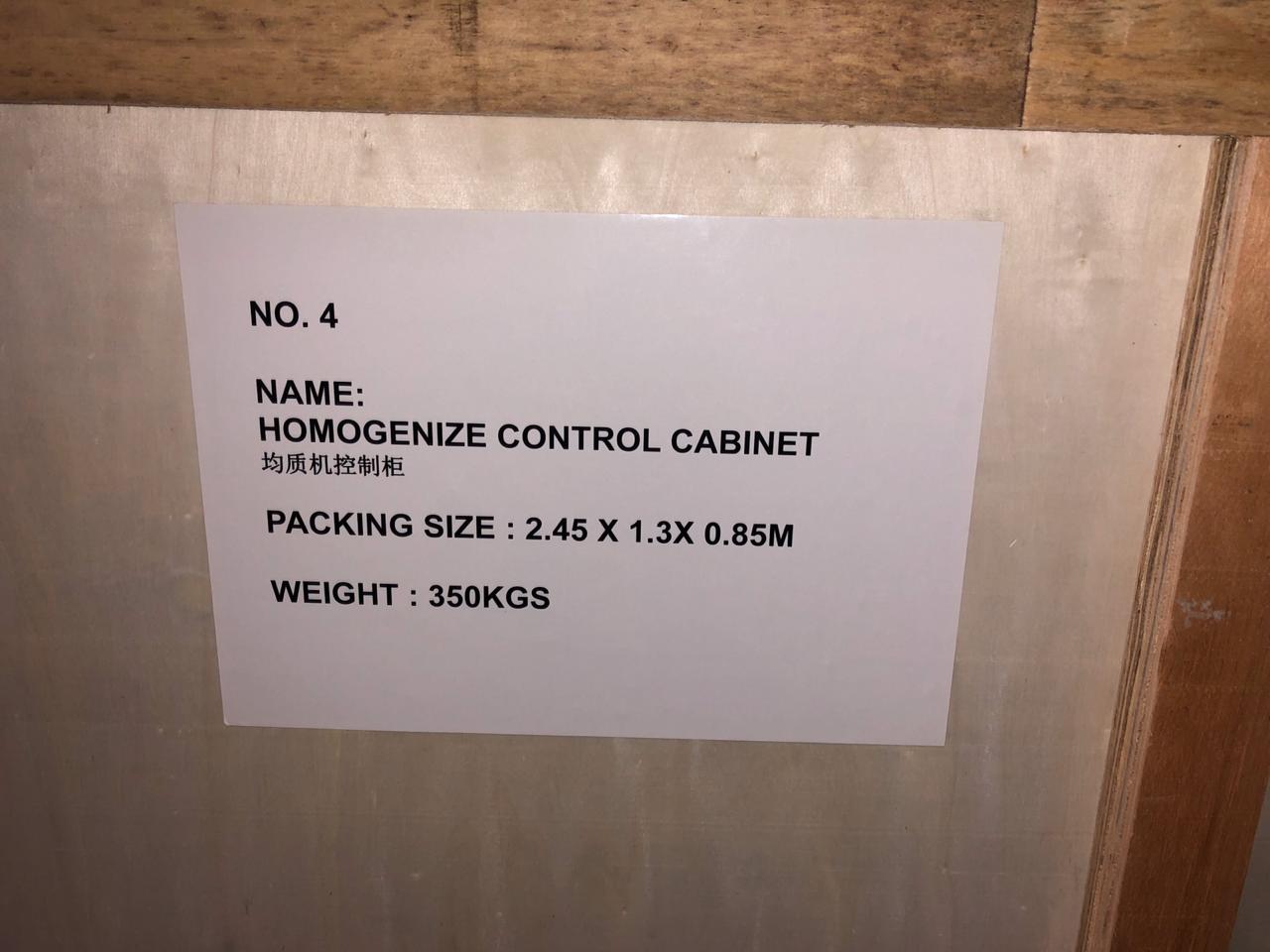 Sold One Tetra Pak UHT Plant to Iran